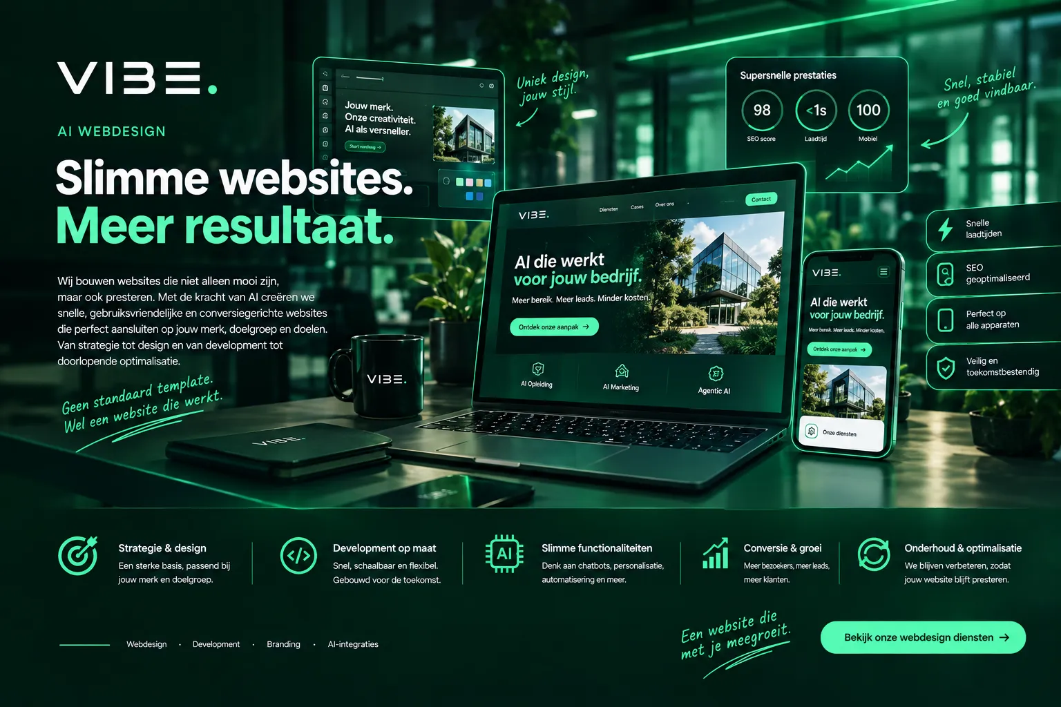 Webdesigner Breda – Vibe Agency